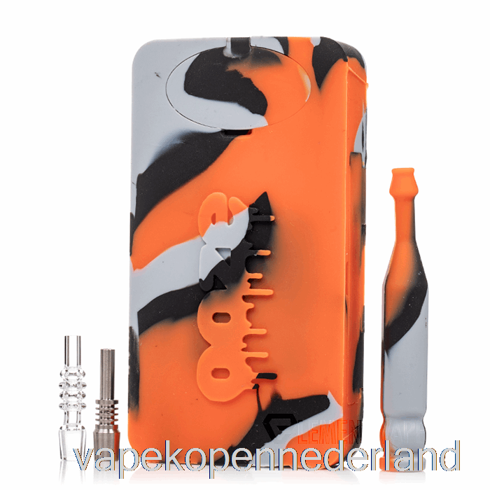 Vape Nederland Ooze Slugger Dabbin Siliconen Dugout Aqua Groenblauw (groenblauw)